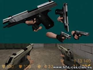 Akimbo92 Beretta Elite-silver (re-skin)(updated)